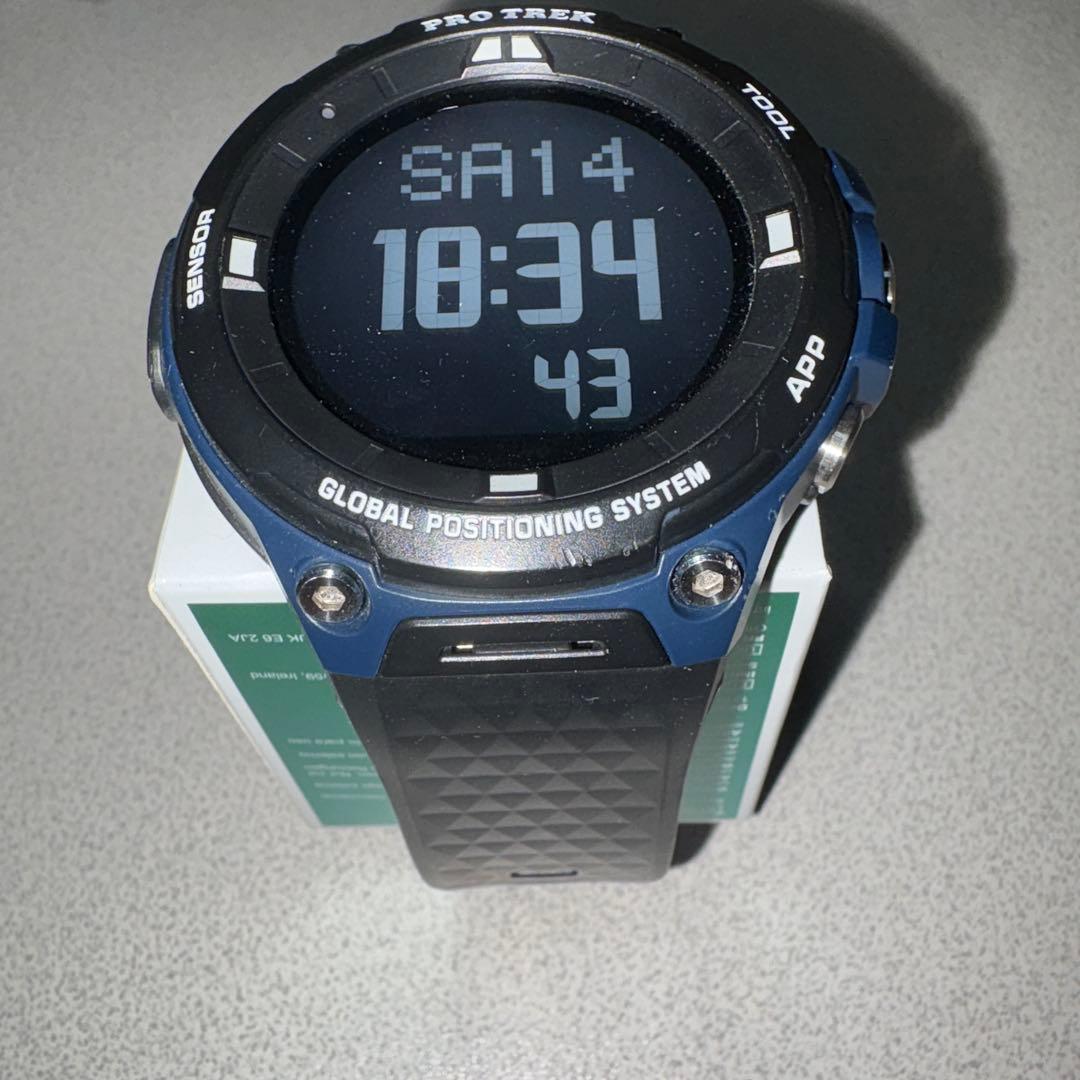 CASIO PRO TREK Smart GPS Digital Men's Watch — Japanese
