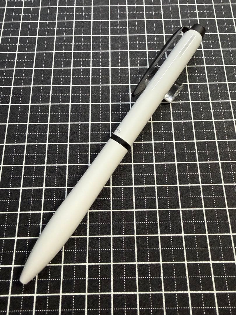 Pilot Acrodrive 100th Anniversary White ballpoint pen limited edition, sleek white body