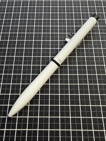 Pilot Acrodrive 100th Anniversary White ballpoint pen limited edition, sleek white body