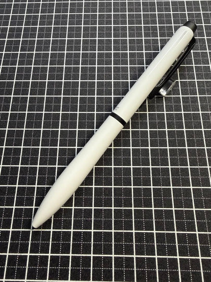 Pilot Acrodrive 100th Anniversary White ballpoint pen limited edition, sleek white body