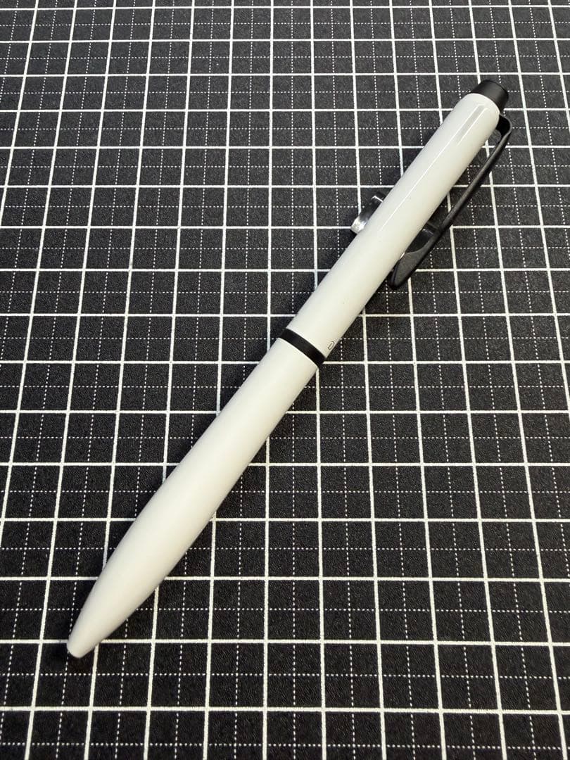 Pilot Acrodrive 100th Anniversary White ballpoint pen limited edition, sleek white body