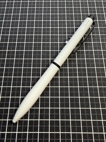 Pilot Acrodrive 100th Anniversary White ballpoint pen limited edition, sleek white body