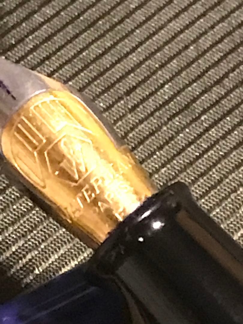 Waterman Phileas fountain pen in sapphire blue with fine tip and sleek design, length 13.5 cm