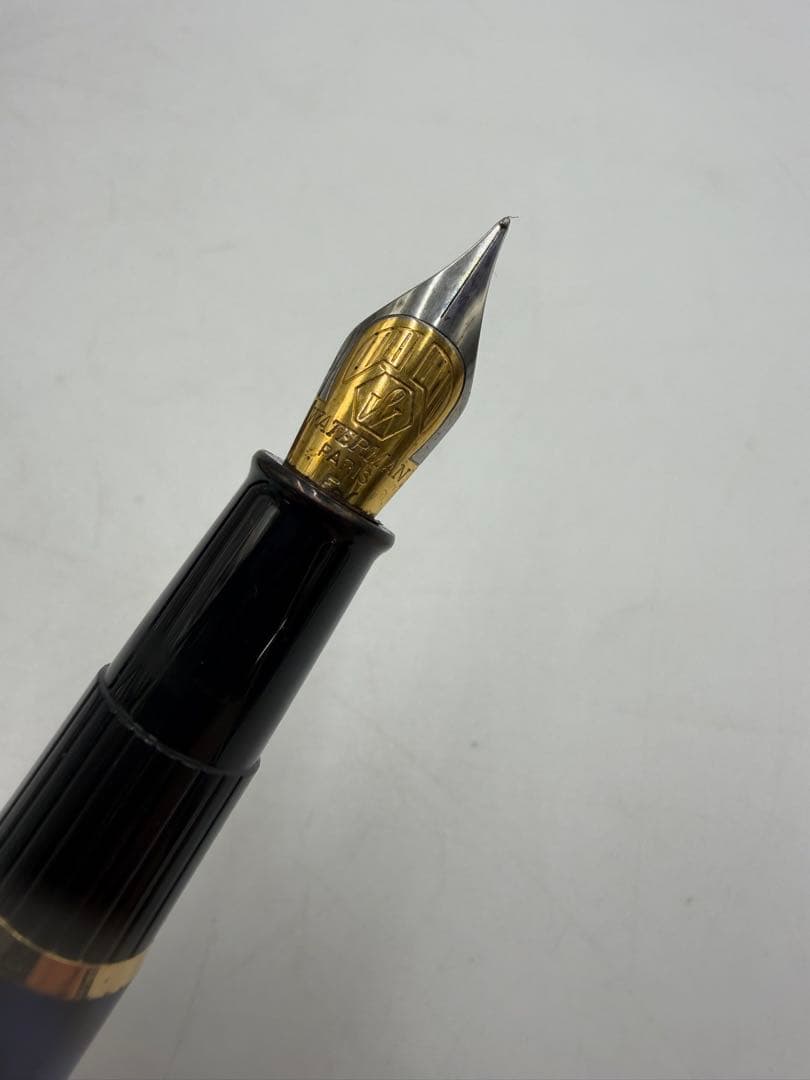 Blue Waterman Filias fountain pen with box, 134 mm length, 23 g weight