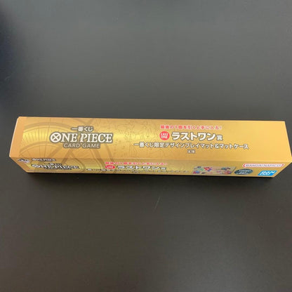 One Piece One Piece Card Game Last One Prize Playmat & Mat Case Box — Japanese