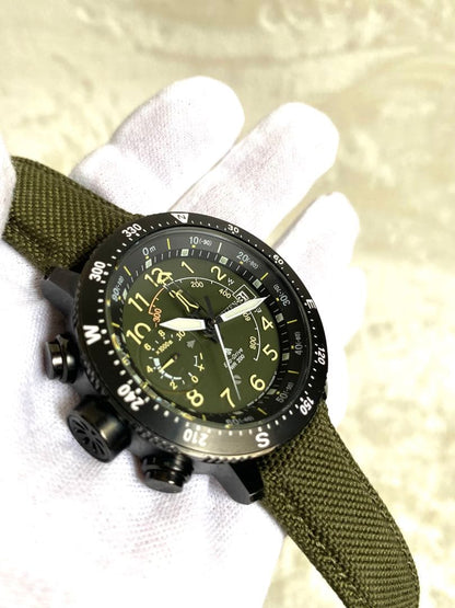 Citizen Promaster Land Solar Men's Watch — Japanese