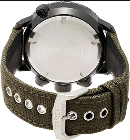 Citizen Promaster Land Solar Men's Watch — Japanese