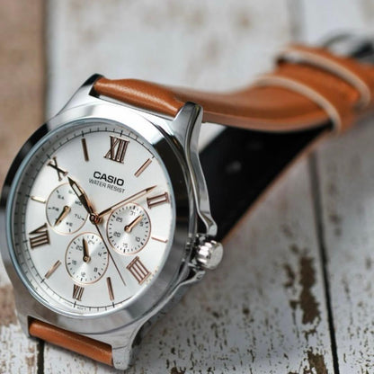 CASIO MTP-V300L Quartz Men's Watch — Japanese