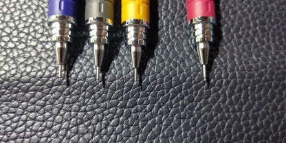 PILOT S5 mechanical pencil set discontinued model with multiple pieces shown on white background