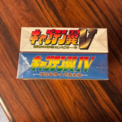SNES cartridge of Captain Tsubasa IV V in beautiful condition with original label and artwork