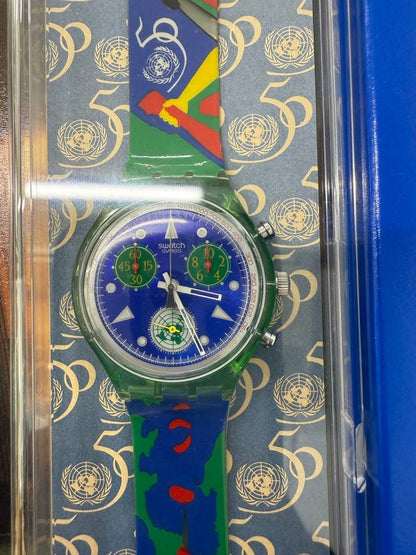 swatch UN Limited Edition Quartz Men's — Japanese
