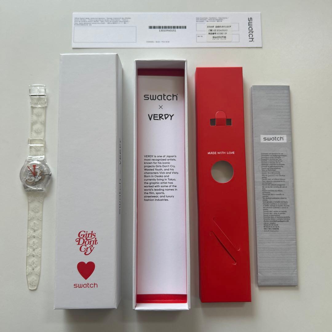 swatch Girls Don't Cry × Swatch Quartz Men's — Japanese