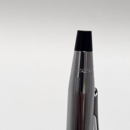 Cross Classic Century Chrome ballpoint pen with blue ink and mechanical pencil set