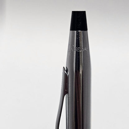 Cross Classic Century Chrome ballpoint pen with blue ink and mechanical pencil set