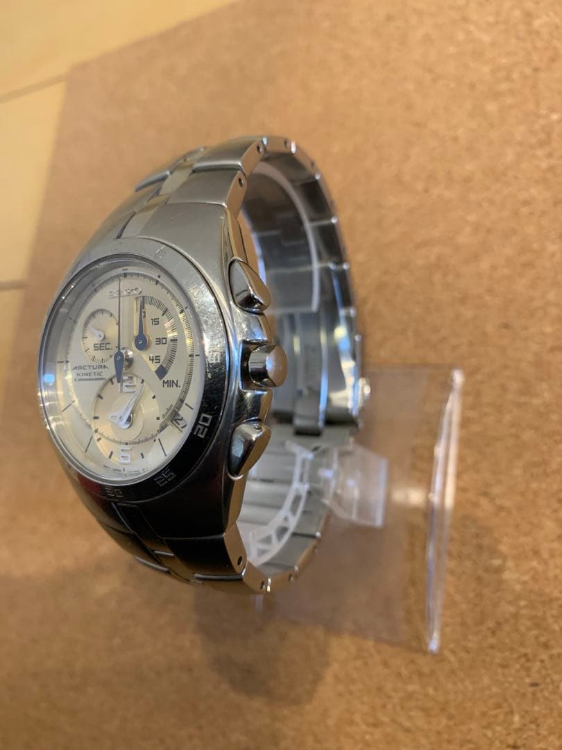 SEIKO ARCTURA KINETIC back skeleton Men's Watch — Japanese