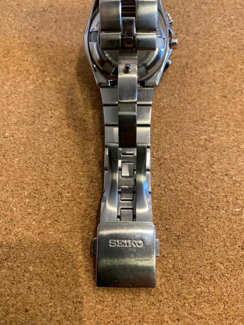 SEIKO ARCTURA KINETIC back skeleton Men's Watch — Japanese