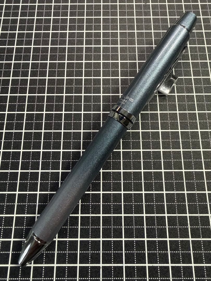 Pilot Fure Plus One Ridge multifunction pen with black, red, blue, green ballpoint inks and 0.5mm mechanical pencil in included case