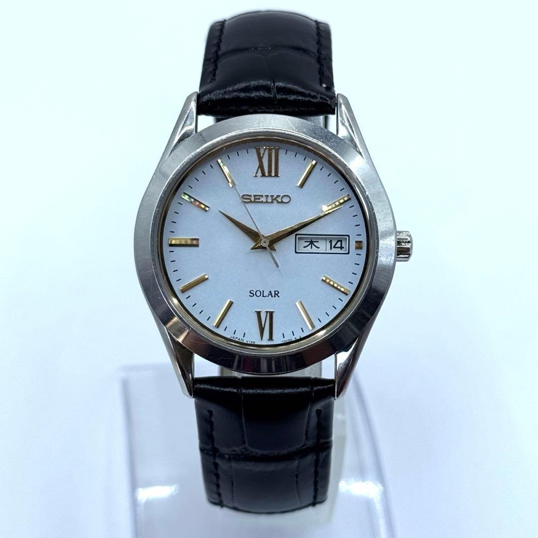 SEIKO SBTR009 Solar Men's Watch — Japanese