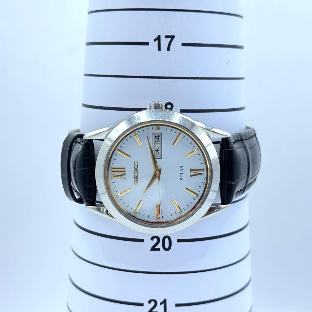 SEIKO SBTR009 Solar Men's Watch — Japanese