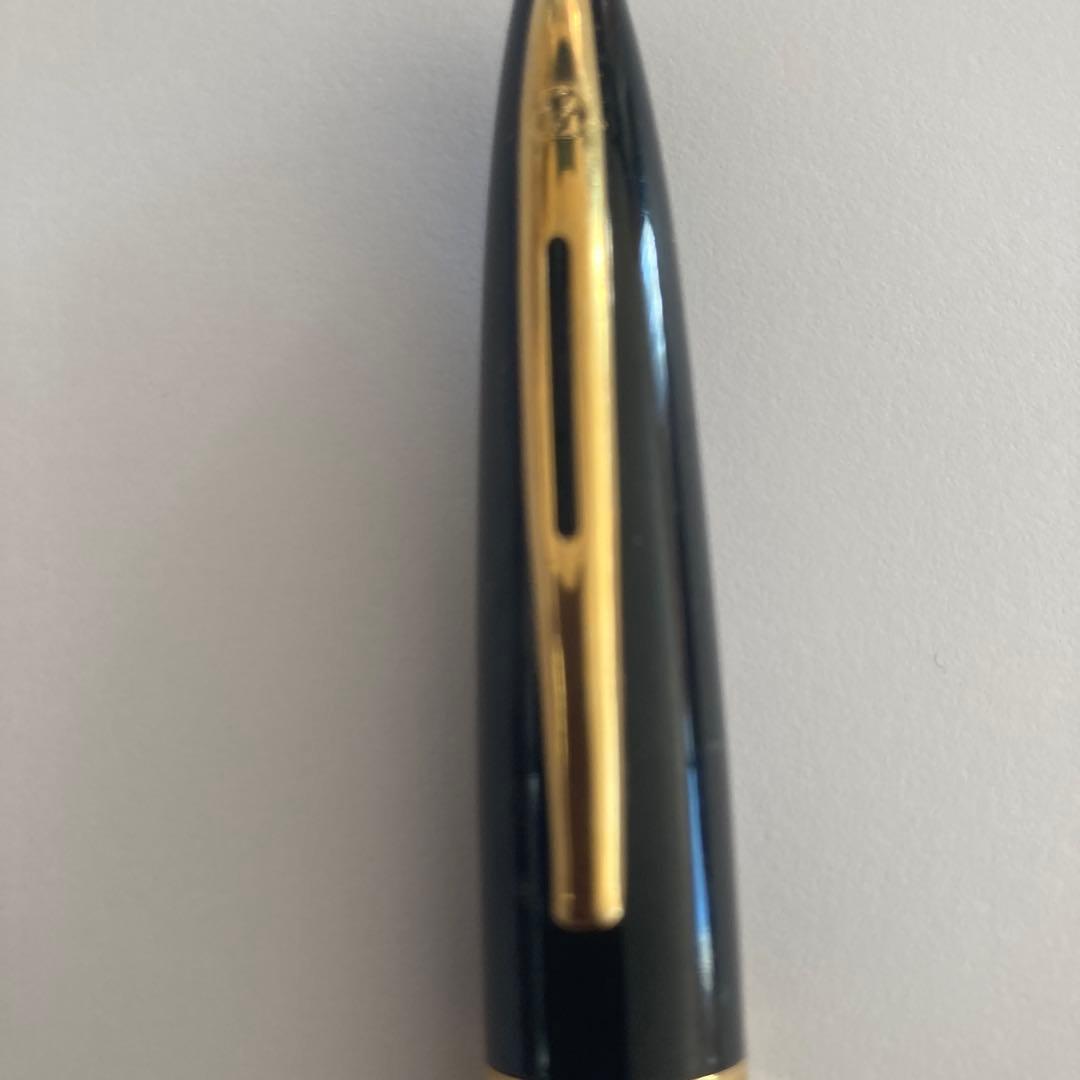 Waterman ATRIUM black ballpoint pen with plastic body shown on white background