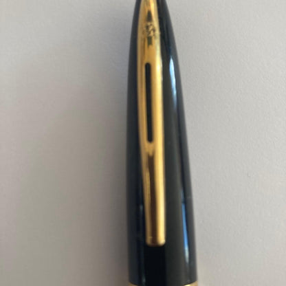 Waterman ATRIUM black ballpoint pen with plastic body shown on white background
