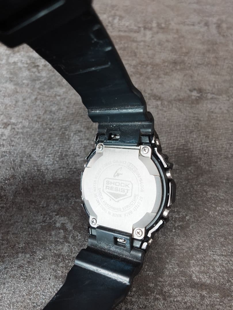 CASIO GM-5600B Digital Men's Watch — Japanese