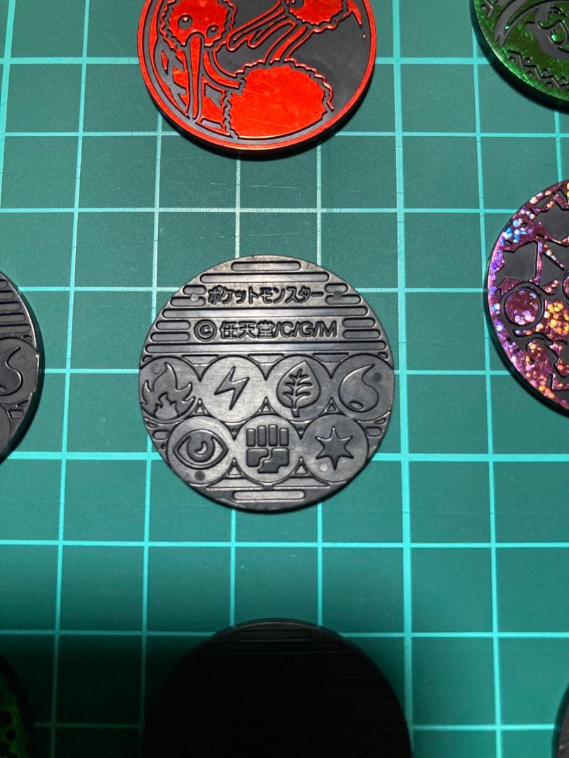 Pokemon Pokémon Card Coin Set 8 Pieces Pack — Japanese