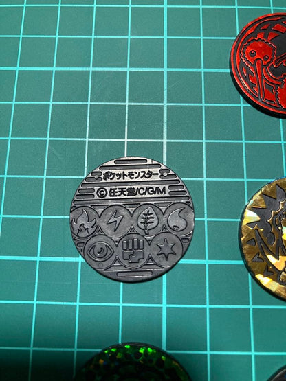 Pokemon Pokémon Card Coin Set 8 Pieces Pack — Japanese