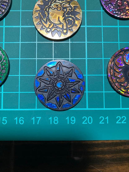 Pokemon Pokémon Card Coin Set 8 Pieces Pack — Japanese