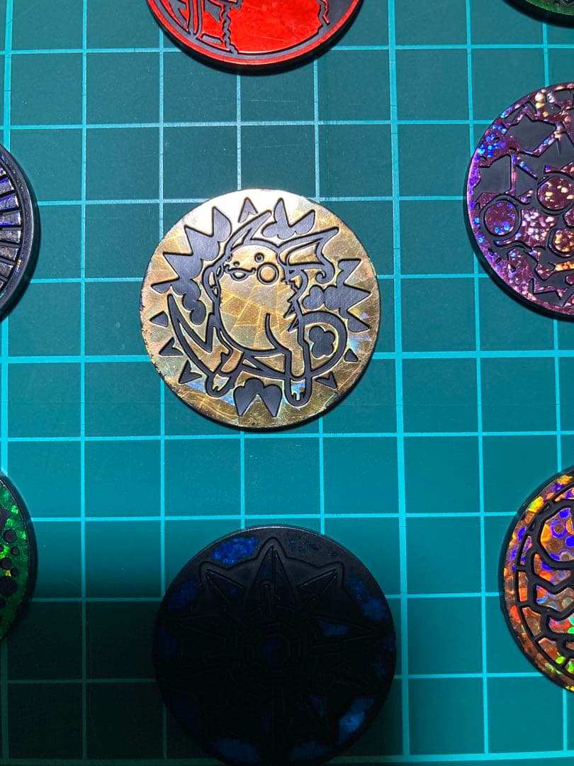 Pokemon Pokémon Card Coin Set 8 Pieces Pack — Japanese
