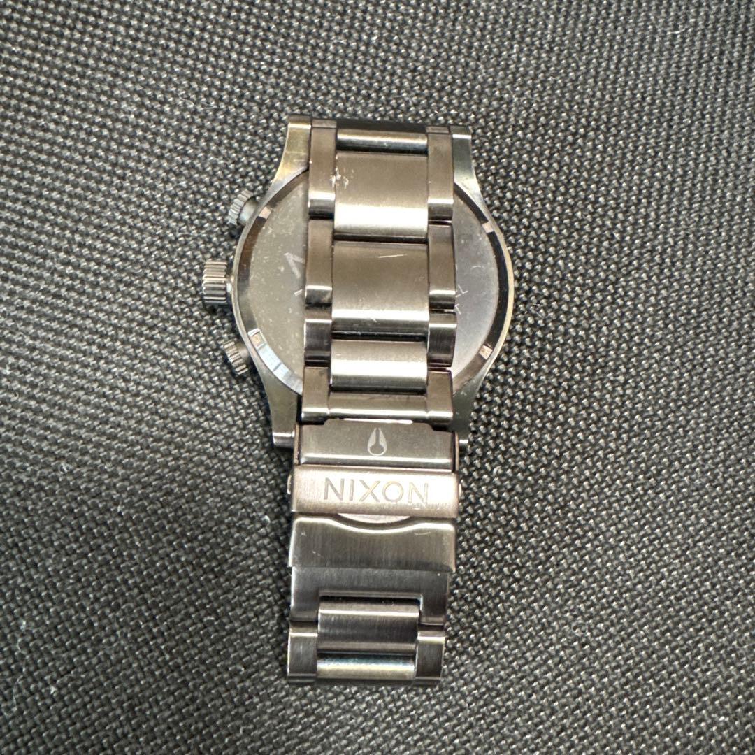 NIXON Chronograph Gunmetal Men's Watch — Japanese