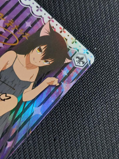 Weiss Schwarz SP "Cat Ear Mode" Nemesis Sign Weiss Trouble Darkness 002 — Japanese