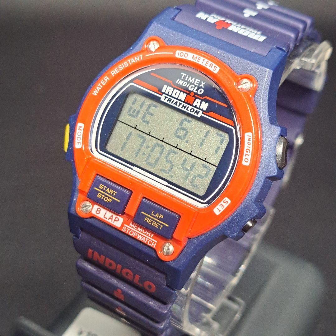 TIMEX IRONMAN 8LAP TRIATHLON Quartz Men's Watch — Japanese