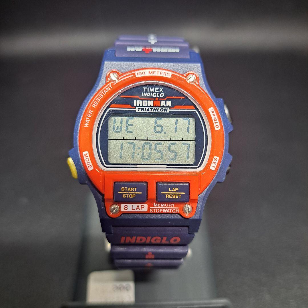 TIMEX IRONMAN 8LAP TRIATHLON Quartz Men's Watch — Japanese
