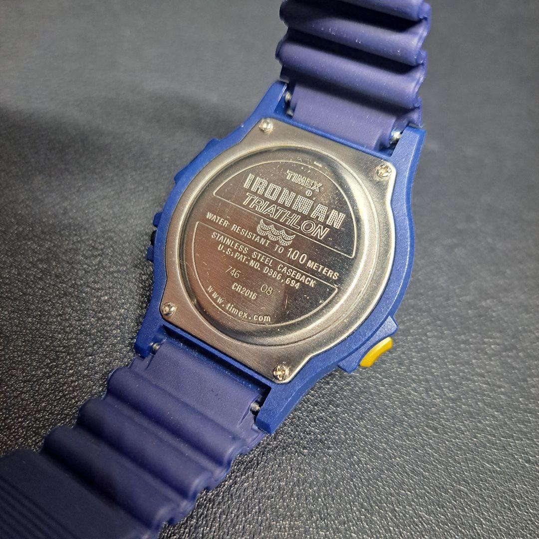 TIMEX IRONMAN 8LAP TRIATHLON Quartz Men's Watch — Japanese