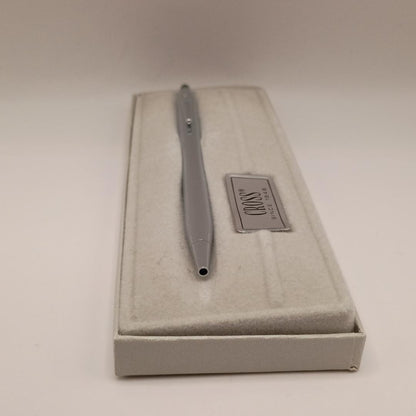 Cross Classic Century 3502 ballpoint pen in silver chrome with blue ink and dedicated box