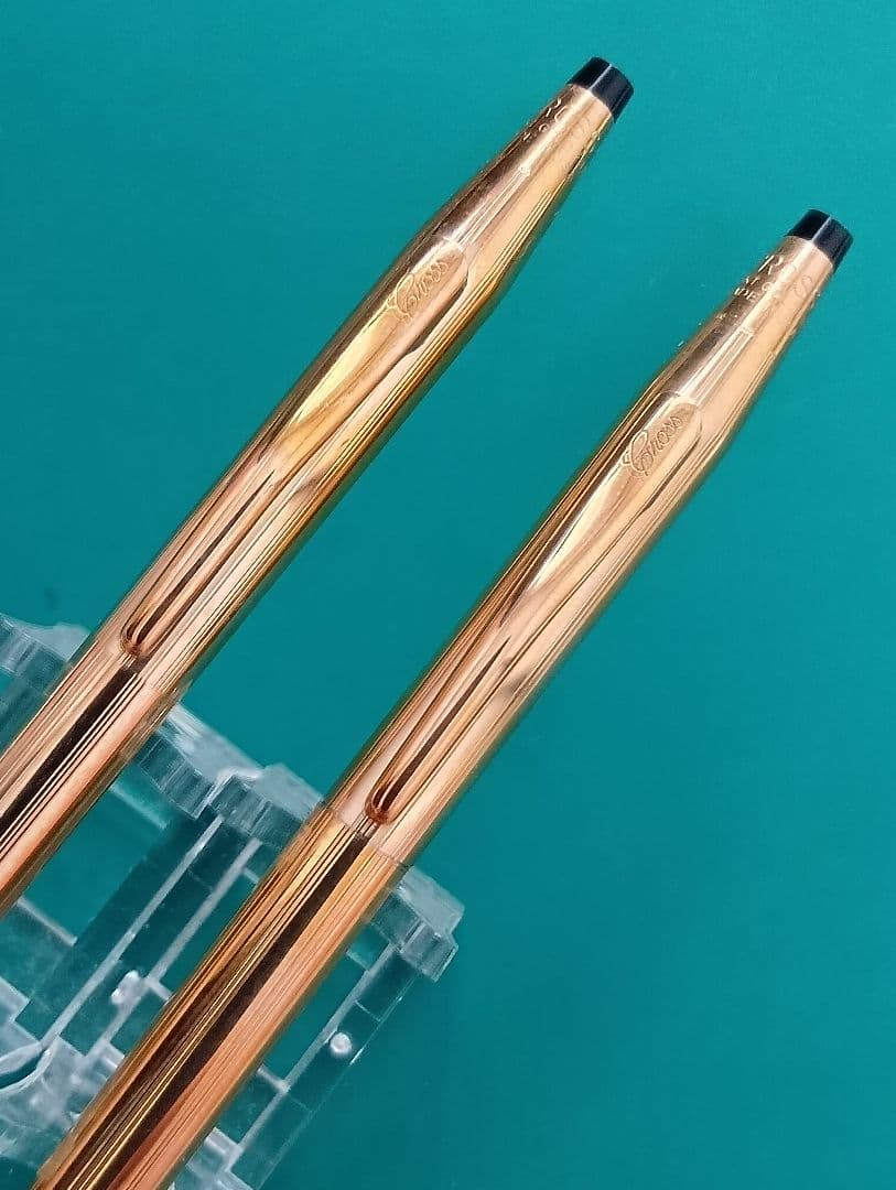 Vintage Cross Classic Century 14K gold plated ballpoint pen and mechanical pencil set