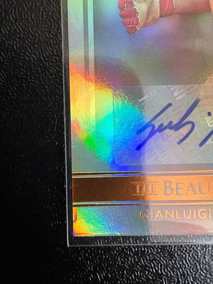 Gianluigi Buffon Autographed Card — Japanese