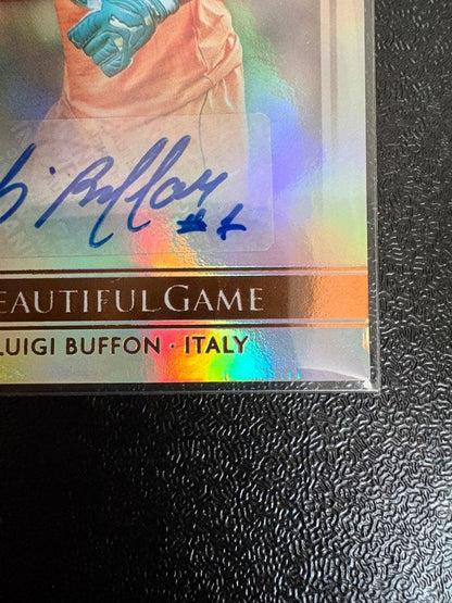 Gianluigi Buffon Autographed Card — Japanese