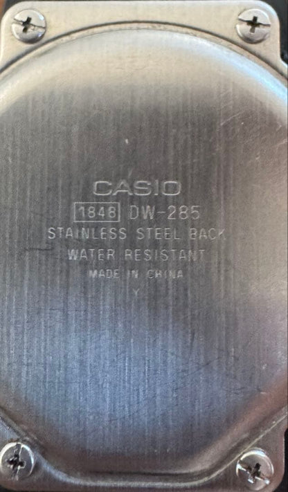 CASIO DW-285 Digital Men's Watch — Japanese
