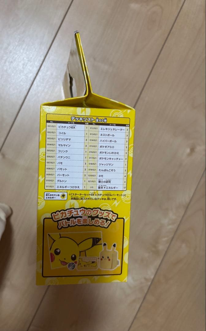 Pokemon Pikachu ex Box — Japanese