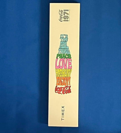 TIMEX × Coca-Cola Classic Quartz Men's Watch — Japanese