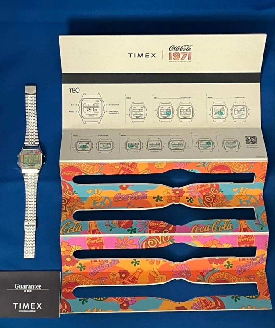 TIMEX × Coca-Cola Classic Quartz Men's Watch — Japanese