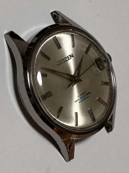 Citizen Homer Date Manual Men's Watch — Japanese