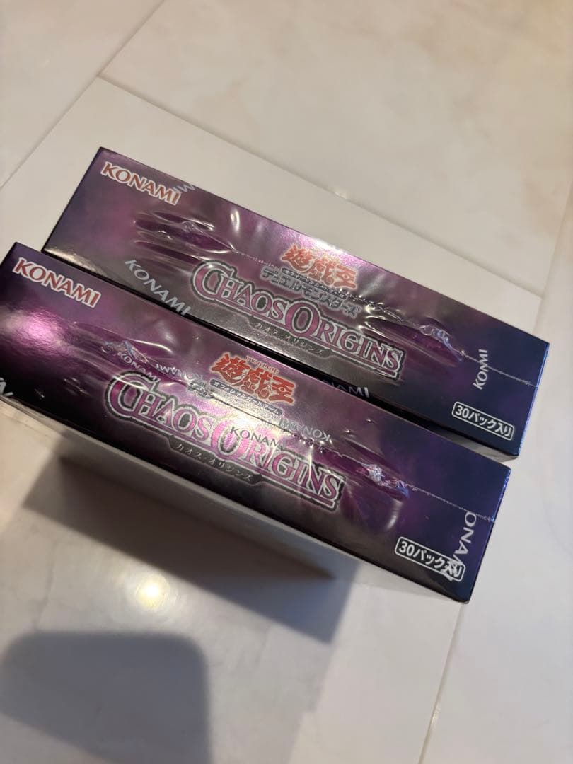 Yu-Gi-Oh Yu-Gi-Oh! Chaos Origins Box — Japanese