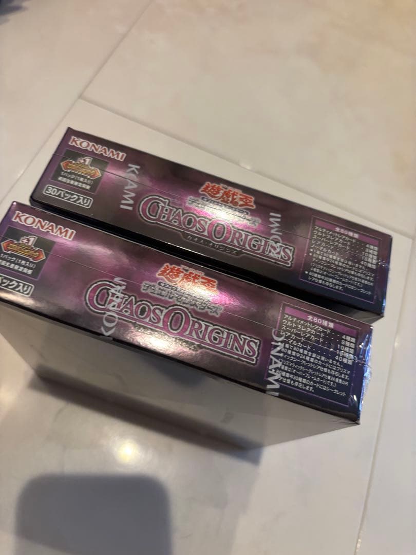 Yu-Gi-Oh Yu-Gi-Oh! Chaos Origins Box — Japanese