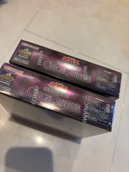 Yu-Gi-Oh Yu-Gi-Oh! Chaos Origins Box — Japanese