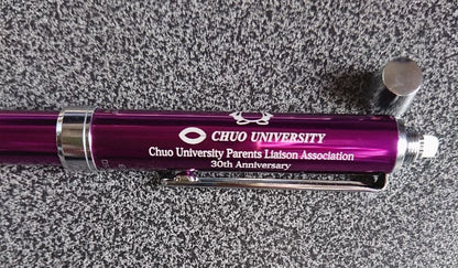 PILOT Limited Pen Set with blue gradient, violet, and white pens including Frixion Evolt and Dr. Grip models