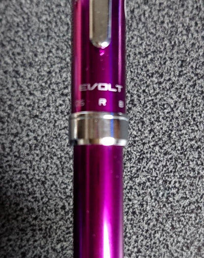 PILOT Limited Pen Set with blue gradient, violet, and white pens including Frixion Evolt and Dr. Grip models