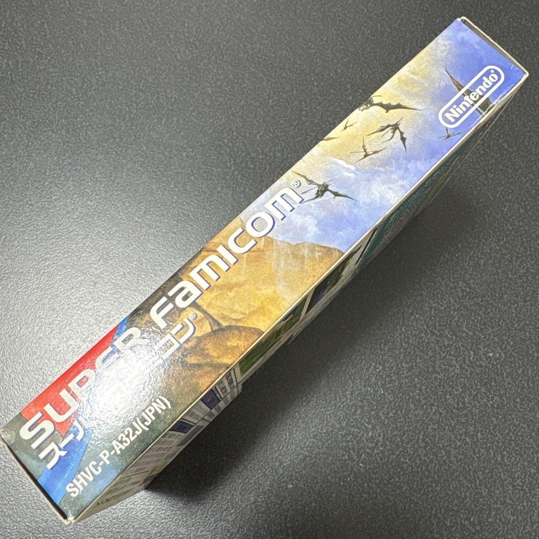 Fire Emblem: Seisen no KEI SNES game cartridge unopened with original outer box showing slight damage